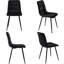Tarik 4 - Person Dining Set-353828486-353828481