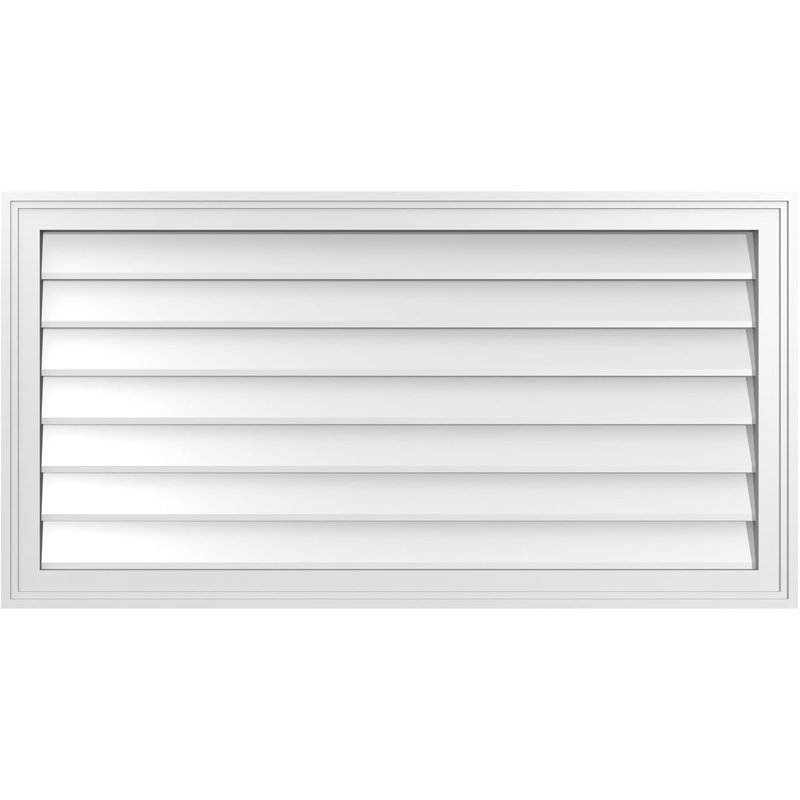 Cadre en brique, brun clair apprêté, H 22 po x l 42 po x P 1,5 po