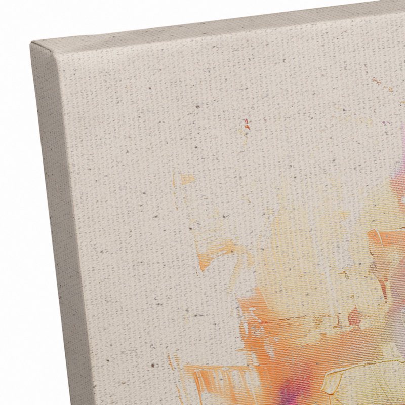 Painterly Witch Hat Print on Canvas