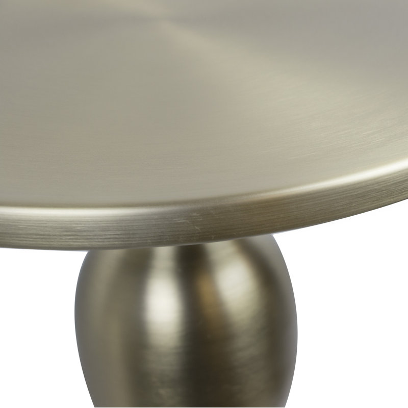 Table de bout Jardin, Plaqué or