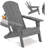 Hdpe Folding Adjustable Adirondack Chair Set Of 4-169084936