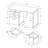 Petrella Computer Desk, Home Office, Laptop, Storage Drawers, 48"L, Work, Metal, Laminate-1085093754-1086964744