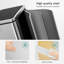 30L Dual Rubbish Bin,Stainless Steel Double Bucket Trash Can Rubbish Pedal Bin,2 Compartment Step On Kitchen Garbage Recycling Bin 15L+15L Steel Dustbin(Silver,30L)