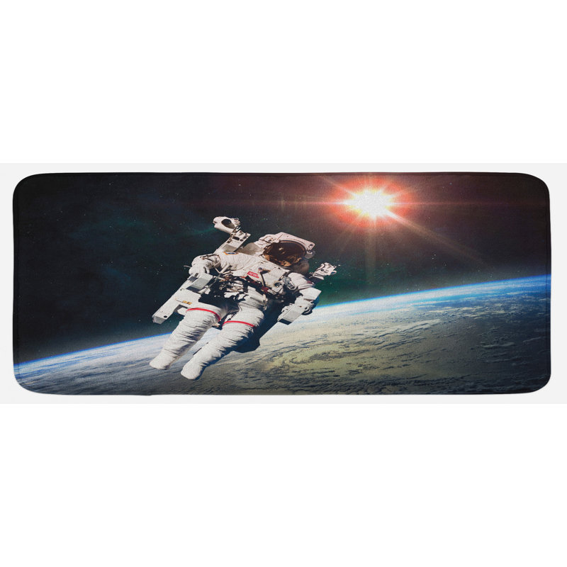 Tapis de cuisine galaxy