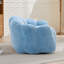 Fauteuil à billes en forme de lotus, canapé d'appoint moelleux sans assemblage pour adultes