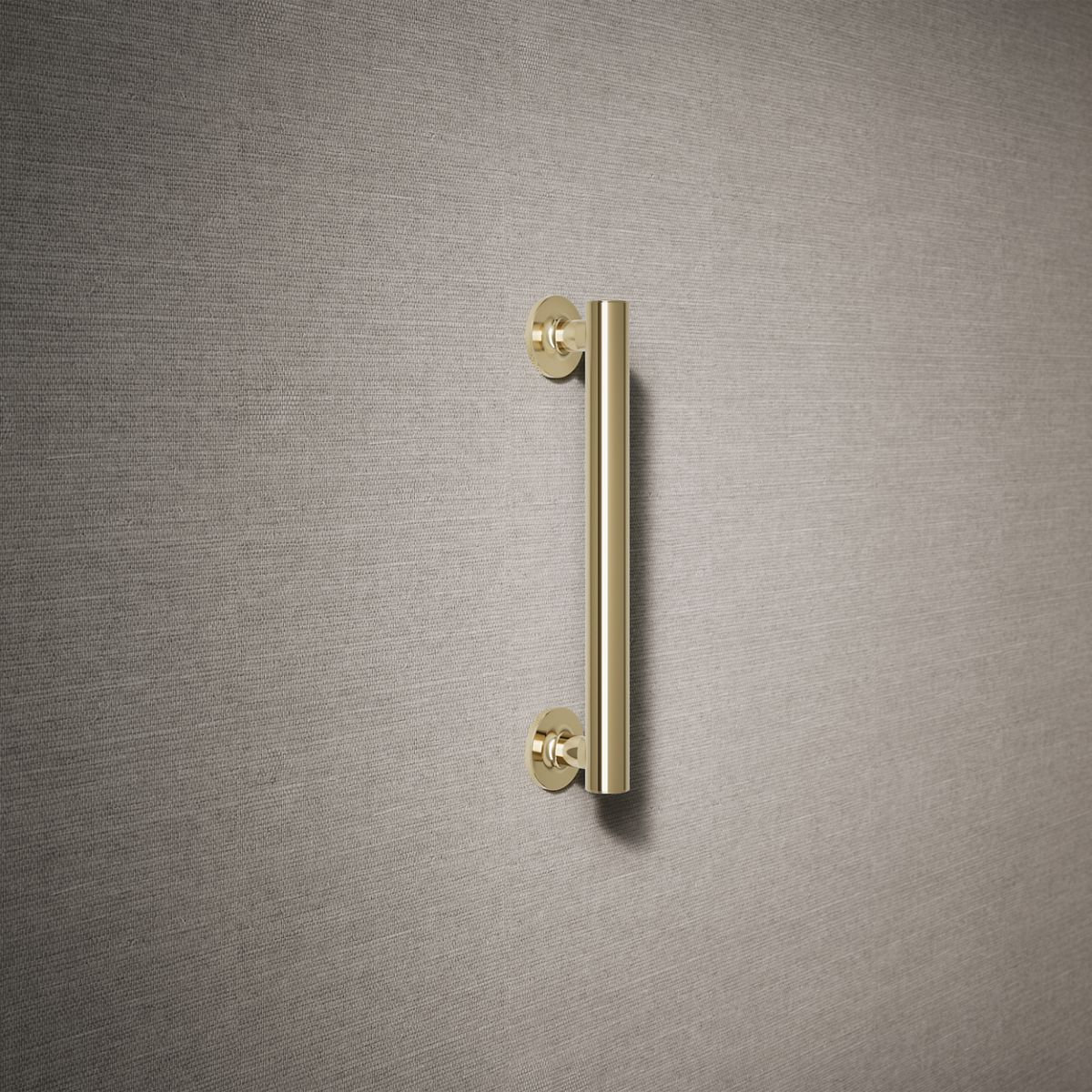 Purist Grab Bar, Vibrant French Gold, 12"W