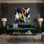 Art mural sur toile bleu-1697346982