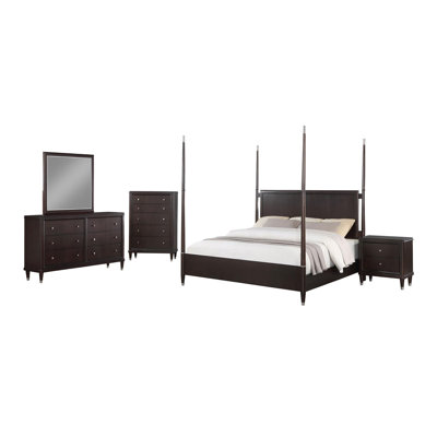 Ensemble de chambre avec lit affiche 5 pièces Podolski