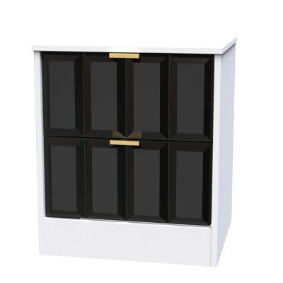 Doss 45cm W Manufactured Wood Bedside Table