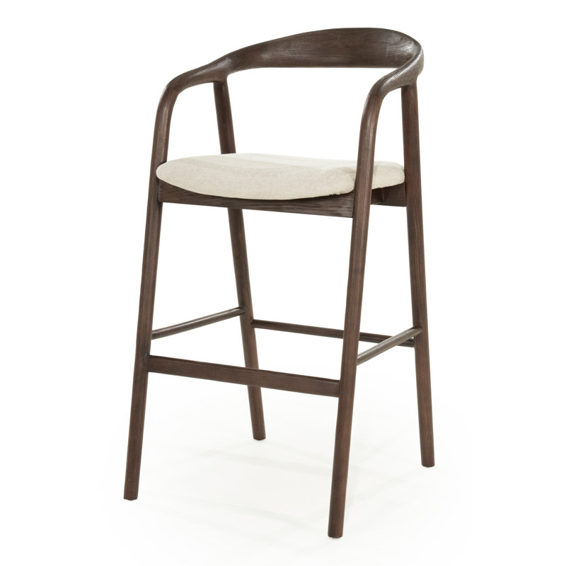 Rayven Barstool High, Walnut, Bar Stool (30" Seat Height)