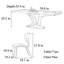 Table et chaise de luxe domestique-110482703-110482705