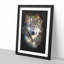 Wolf Vol.2 Paint Splash - Picture Frame Graphic Art-62805079-62805080