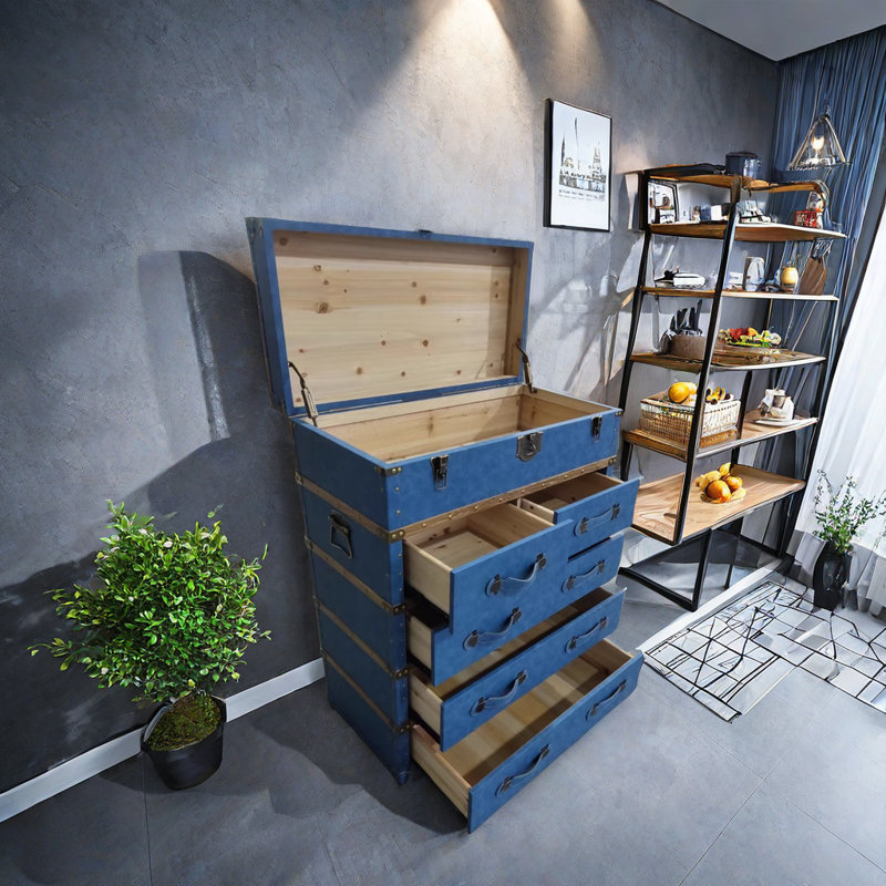 Adamik Accent Chest, Blue