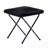Oversize Portable Faux Fur Folding Saucer Moon Chair with Folding Ottoman-2097722488-2097748746