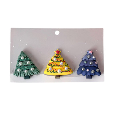 Christmas Refrigerator Sticker Decoration Tree DIY Strong Suction Soft Magnetic Christmas Eve Three-dimensional Magnetic Suction Sticker