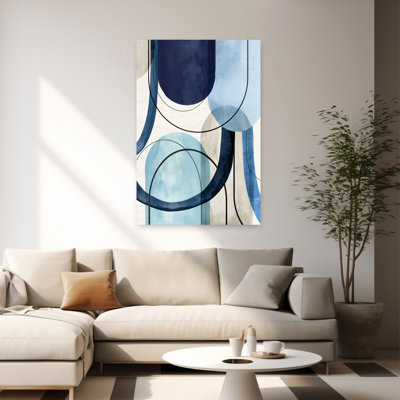 Arches Of Gentle Harmony II Abstract Contemporary Wall Art