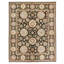 Hand Knotted Wool Area Rug in Black
