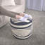 Pouf cylindrique en tissu fabriqué à la main Diamond-106806570