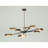 Alan Mizrahi Art Deco Marsden Gold Led Luxury Chandelier-1415043128-1415043129