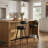 Angelleah Stools with Back, Synthetic Leather-974126474-973653301