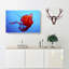 Beauty of the Jellyfish in Abstract - Wrapped Canvas-55317122