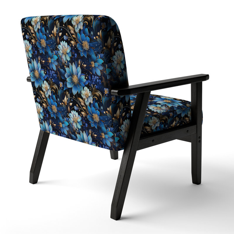Mystical Boho Boho Motif I - Fauteuil rembourré bohémien et éclectique