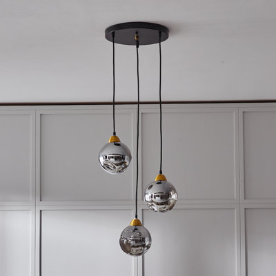 Rotan 3 - Light Cluster Pendant