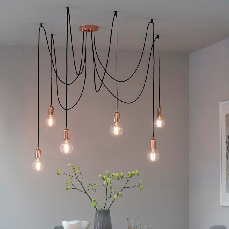Drishya 6 - Light Pendant, Copper