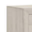 Ensemble de chambre à coucher grand lit, blanc, bois noir, ensemble de 3 pièces avec 2 tables de chevet-130622982-130622983