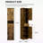 Versatile Bathroom Cabinet with Efficient Storage Compartments for Optimal Organization-1293245592