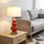 Ensemble de 2 lampes de table Modern Modern en céramique avec 2 ports USB A + C et une prise de courant CA-176749802