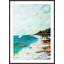 «Beach Surf I» par Karen Fields - peinture encadrée-239884543-149325105