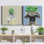 «Playful Nature», ensemble de 2 peintures-225440259-225440263