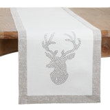 Runner_Reindeer Design Sequin Table Runner