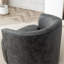 Fauteuil demi-tonneau pivotant de 32 po Tybias-715536406