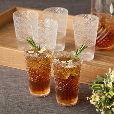 Victoria Set of 6 Acrylic Ice Tea Glass