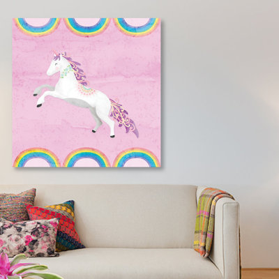 « arc-en-ciel », art sur toile