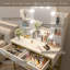 Coiffeuse avec miroir lumineux Thriston-473194186