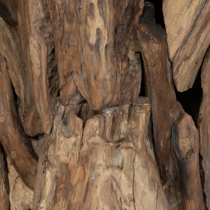 Swind Teak Wood End Table