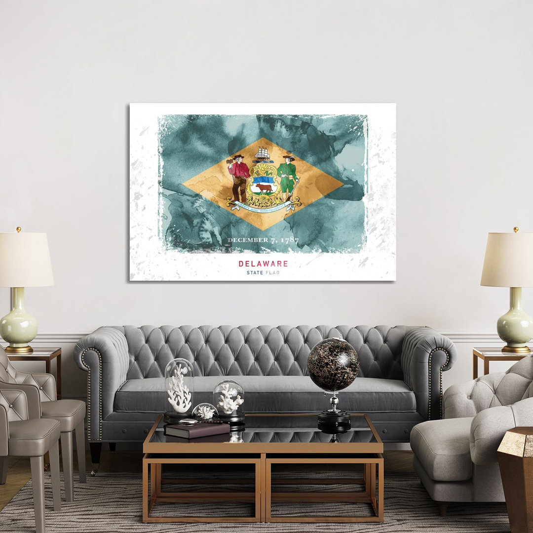 Delaware by WallDecorAddict - Gallery-Giclée on Canvas