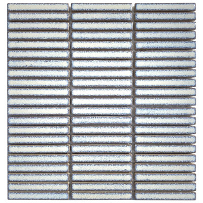 0.5" x 3.6" Porcelain Brick Joint Mosaic Wall & Floor Tile