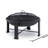 Round Steel Wood Burning Fire Pit