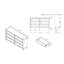 Commode double l 6 tiroirs Duncanville-1902686828