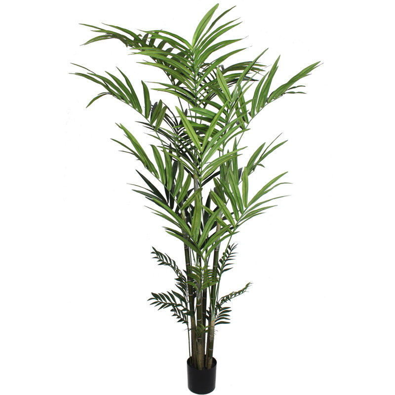 Artificial 8 Feet Tall Realistic Palm Tree