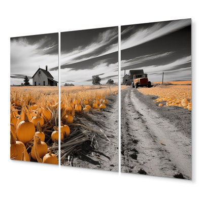 Turquoise Farmhouse Front Porch Tales I Landscape & Nature Wall Decor on Metal