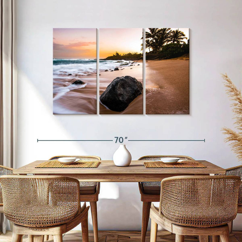 Tropical Gillard Rocks, 36" H x 57" W