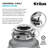 KRAUS Wasteguard High-Speed 3/4 HP Continuous Feed Ultra-Quiet Motor Garbage Disposal With Power Cord And Flange Included And Universal Mount, KWD210-75MGR