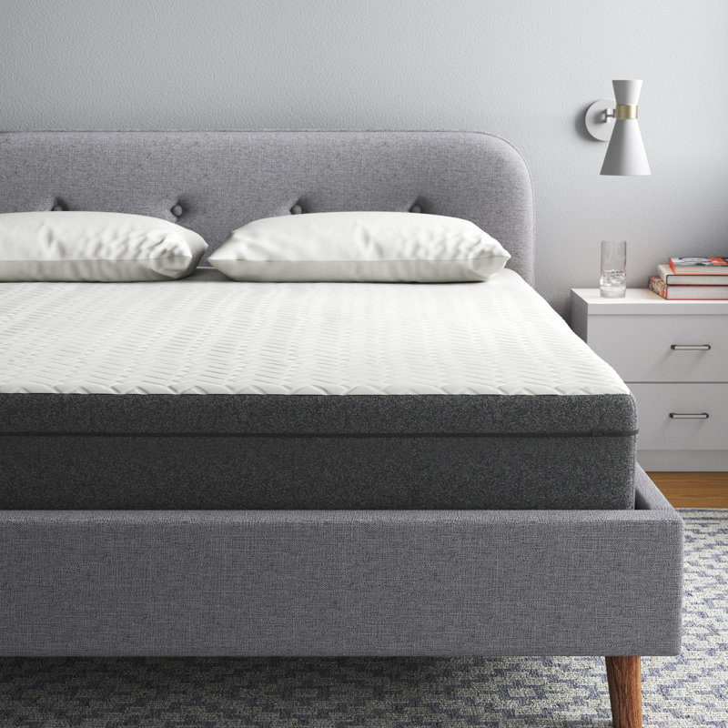 Minnesota Gel Memory Foam Medium Firm Mattress Standard, Breathable, Removable & Washable Cover, Queen, 10''