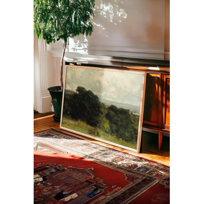 Peinture décorative encadrée