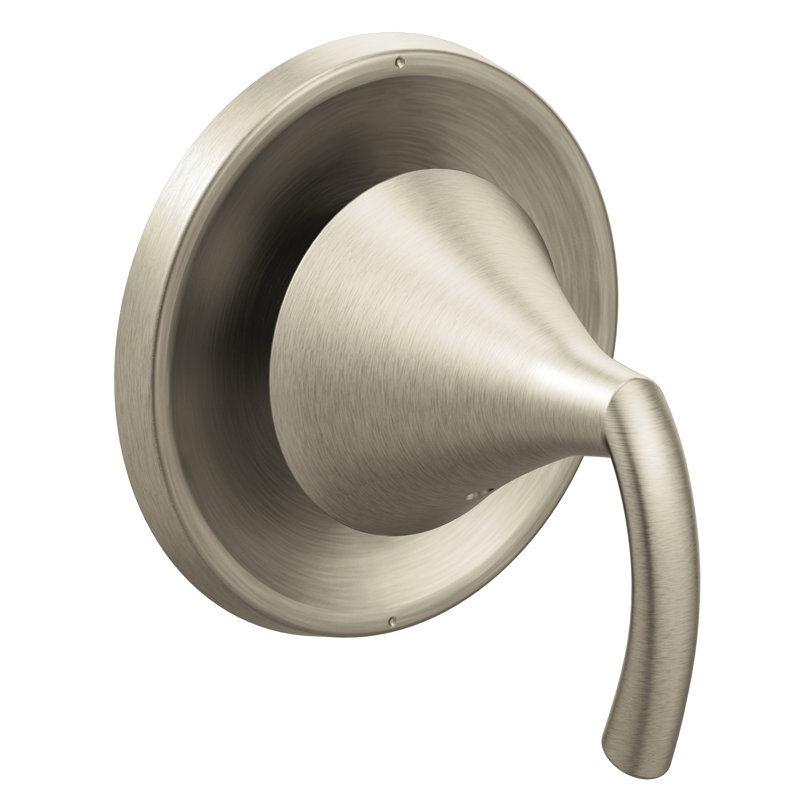 Garniture de soupape de transfert Glyde, Nickel brossé